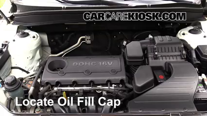 2011 Hyundai Santa Fe GLS 2.4L 4 Cyl. Oil Add Oil